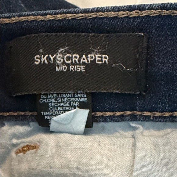 Express Dark Blue Women's Boot Cut Jeans - Picture 4 of 6